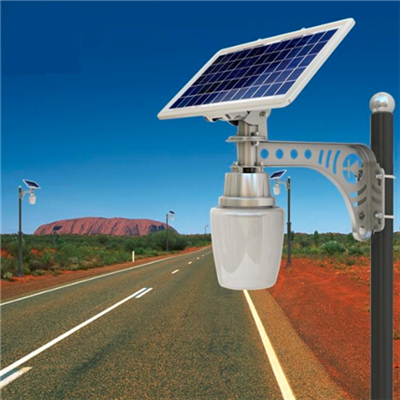 All in One Solar Apple Garden Light with Lithium Battery