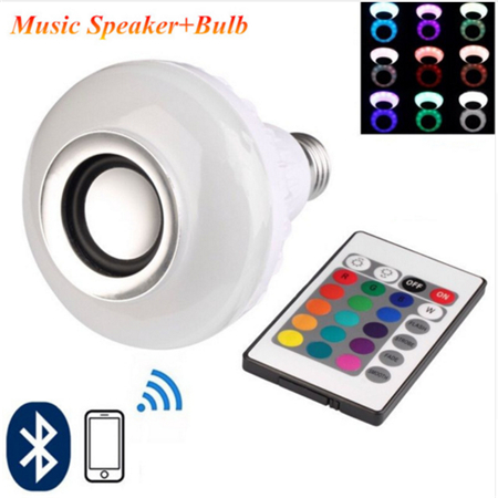 Smart RGBW Wireless Bluetooth Speaker Bulb